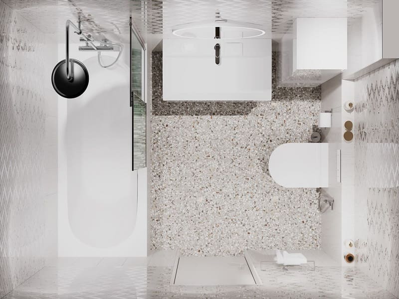 Ванная Монтиони / Бричиола белый