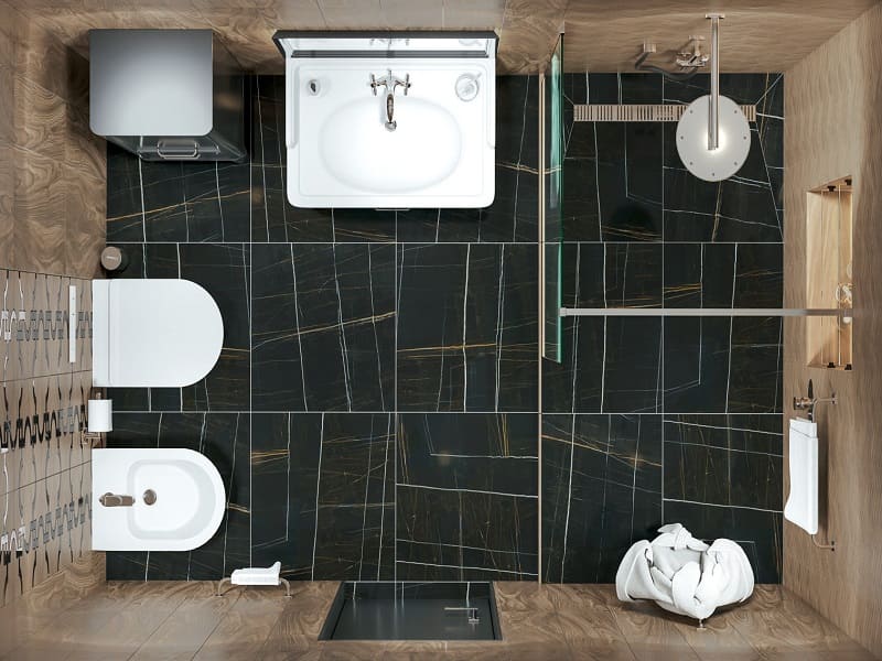 Совмещенный санузел Монтиони / Греппи