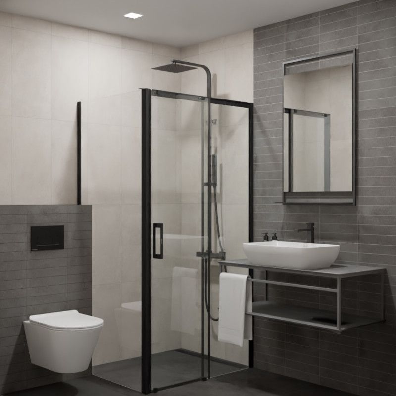 Ванная комната Мирабо серый