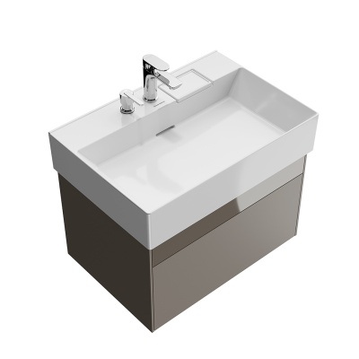 Тумба Logica/Лоджика подвесная 2 ящика 70 см, песчаный