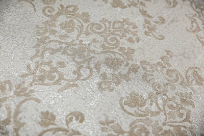 Обои виниловые Флора мотив, серый, бежевый