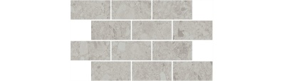 Декор Чеппо ди Гре мозаичный серый светлый матовый обрезной 34,6x20x0,9