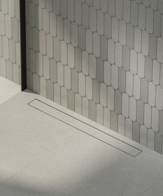 Душевой лоток дабл из нержавеющей стали, 75 см Душевой лоток дабл из нержавеющей стали, 75 см