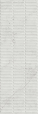 Тубкаль белый глянцевый структура обрезной 30x89,5x1,05