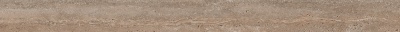Подступенок Про Травертин коричневый светлый матовый обрезной 119,5x10,7x0,9