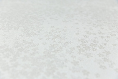 Обои виниловые на флизелиновой основе Апрель мотив 1, белый Обои виниловые на флизелиновой основе Апрель мотив 1, белый