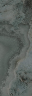 Джардини серый темный глянцевый обрезной 40x120x1