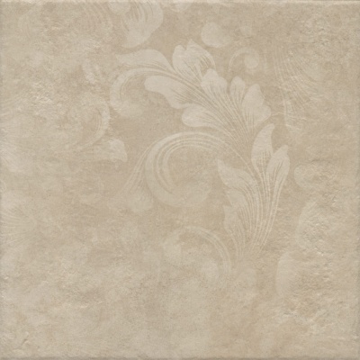 Хадду бежевый матовый декорированный 40,2x40,2x0,8