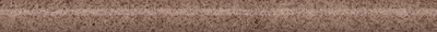 Бордюр Руссильон коричневый матовый обрезной 30x2,5x1,9