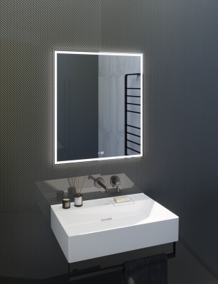 Раковина Logica/Лоджика мебельная\подвесная без отверстий 70, белая глянцевая