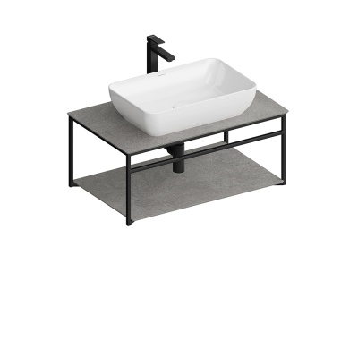 Металлическая структура PLAZA Next подвесная 80, черная матовая