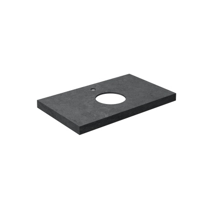 Столешница из керамогранита Роверелла 80x48, темно-серая