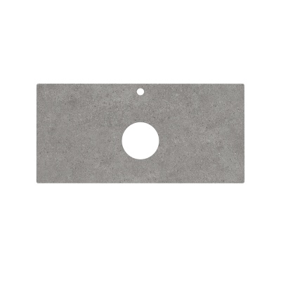 Столешница из керамогранита Фондамента 100, серая Столешница из керамогранита Фондамента 100, серая