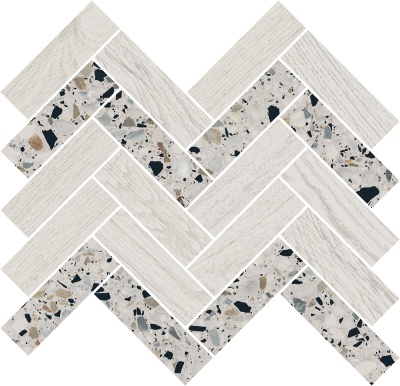 Декор Монтиони мозаичный белый 34x35,5x0,9 Декор Монтиони мозаичный белый 34x35,5x0,9