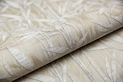 Обои виниловые Бамбук мотив, серый, зеленый