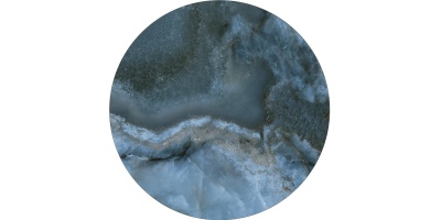 Круглая полка CONO из керамогранита Ониче, синяя (спец. изделие декоративное) Круглая полка CONO из керамогранита Ониче, синяя (спец. изделие декоративное)