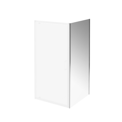 Душевая боковая панель Vetro/Ветро, 100х195, хром Душевая боковая панель Vetro/Ветро, 100х195, хром