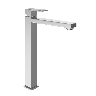 Смеситель для раковины Futura/Футура однорычажный высокий без донного клапана 3/8, хром Смеситель для раковины Futura/Футура однорычажный высокий без донного клапана 3/8, хром