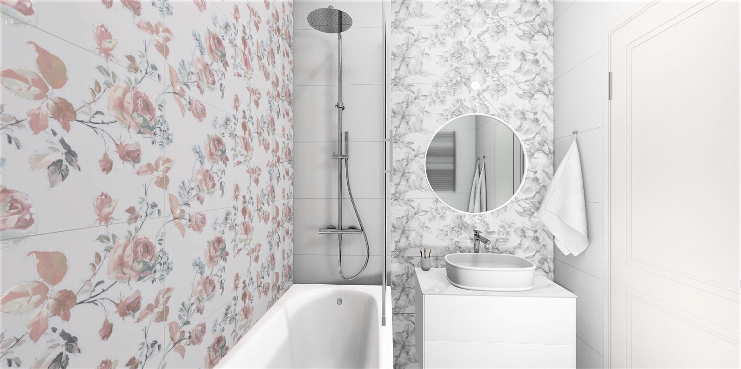 Ванная комната Монфорте / Монте Тиберио Ванная комната Монфорте / Монте Тиберио