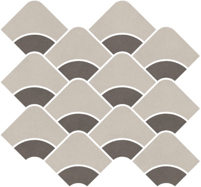 Декор Таделакт наборный серый светлый, коричневый матовый обрезной 30x28x0,9 Декор Таделакт наборный серый светлый, коричневый матовый обрезной 30x28x0,9