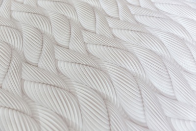 Обои виниловые Трессаж мотив, бежевый