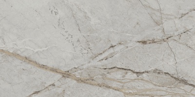 Ступень клееная фронтальная Ифран серый светлый матовый обрезной 33x60x0,9