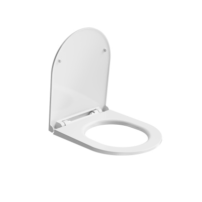 Сиденье Buongiorno Pro/Бонджорно Про для унитаза, белое глянцевое