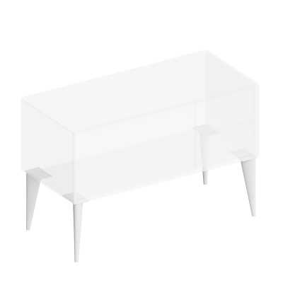 Ножки ATOLLO\CONO классические, белые матовые Ножки ATOLLO\CONO классические, белые матовые