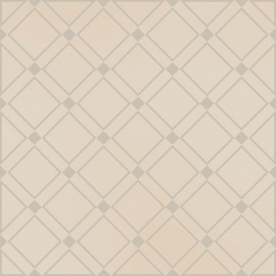 Декор Бахия 1 бежевый светлый глянцевый 9,8x9,8x0,7