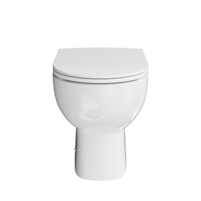 Унитаз Buongiorno Pro/Бонджорно Про напольный, белый глянцевый