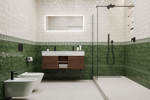 Ванная комната с душевой зоной Бахия / Касабланка