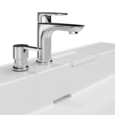 Дозатор LOGICA для мыла встраиваемый, хром