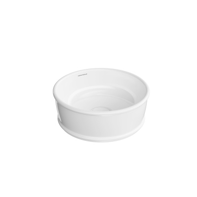 Раковина CIRCO накладная 36, белая глянцевая Раковина CIRCO накладная 36, белая глянцевая