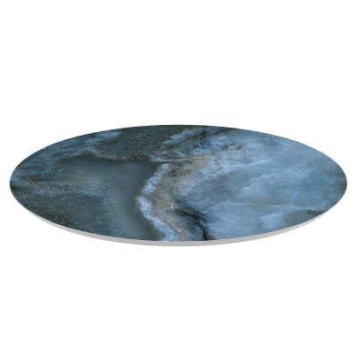 Круглая полка CONO из керамогранита Ониче, синяя (спец. изделие декоративное) Круглая полка CONO из керамогранита Ониче, синяя (спец. изделие декоративное)