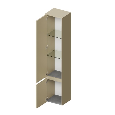 Пенал CUBO подвесной левый 165, лимо матовый Пенал CUBO подвесной левый 165, лимо матовый