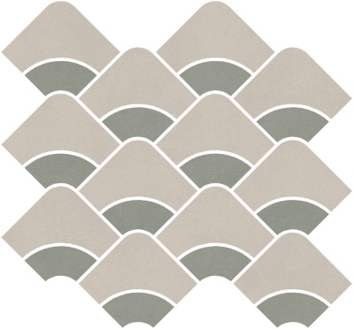 Декор Таделакт наборный серый светлый, зелёный светлый матовый обрезной 30x28x0,9 Декор Таделакт наборный серый светлый, зелёный светлый матовый обрезной 30x28x0,9