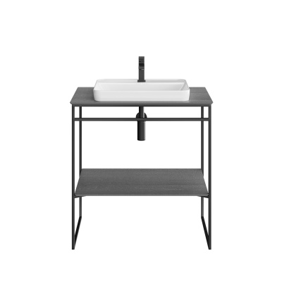 Металлическая структура PLAZA Next напольная 80, черная матовая Металлическая структура PLAZA Next напольная 80, черная матовая