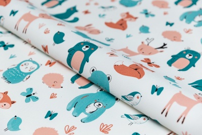 Обои виниловые на флизелиновой основе Уик-энд мотив, оранжево-синий животные Обои виниловые на флизелиновой основе Уик-энд мотив, оранжево-синий животные