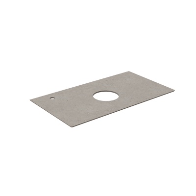 Столешница MAGICA Риккарди 90 см, серая матовая