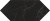 Келуш черный глянцевый 14x34x0,69