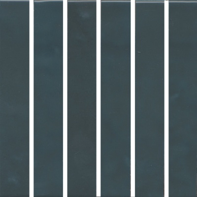 Декор Фес мозаичный бирюзовый тёмный глянцевый 15x15x0,77