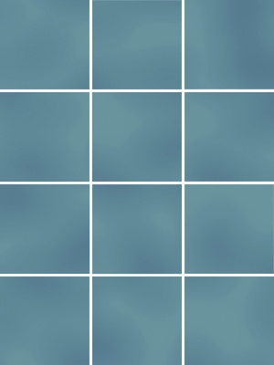 Бахия бирюзовый глянцевый 29,8х39,8x0,7 из 12 частей 9,8x9,8