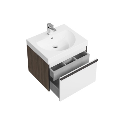 Тумба MODULA подвесная 60 с ящиком 1+1, арабика Тумба MODULA подвесная 60 с ящиком 1+1, арабика