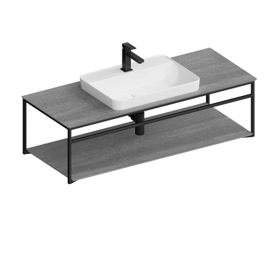 Металлическая структура PLAZA Next подвесная 120, черная матовая Металлическая структура PLAZA Next подвесная 120, черная матовая