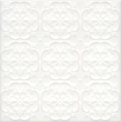 Суррей белый глянцевый 20x20x0,83