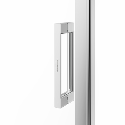 Душевая дверь VETRO, раздвижная, 100х195, хром Душевая дверь VETRO, раздвижная, 100х195, хром