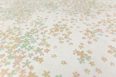 Обои виниловые на флизелиновой основе Апрель мотив 1, жёлтый