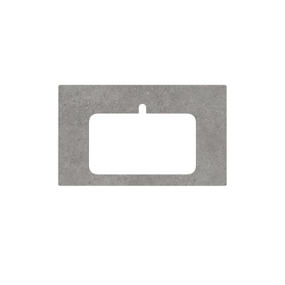 Столешница из керамогранита Фондамента 80, серая Столешница из керамогранита Фондамента 80, серая