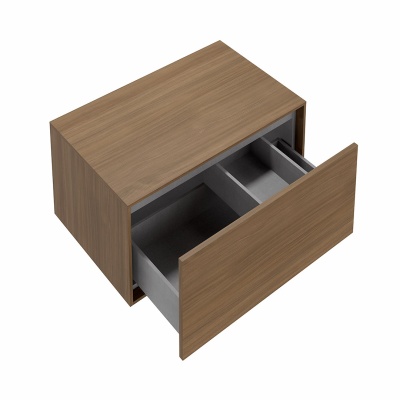 Тумба ATOLLO напольная/подвесная с ящиком 80, деревянная