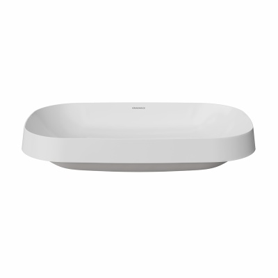 Раковина MAGICA, встраиваемая сверху 65, белая глянцевая